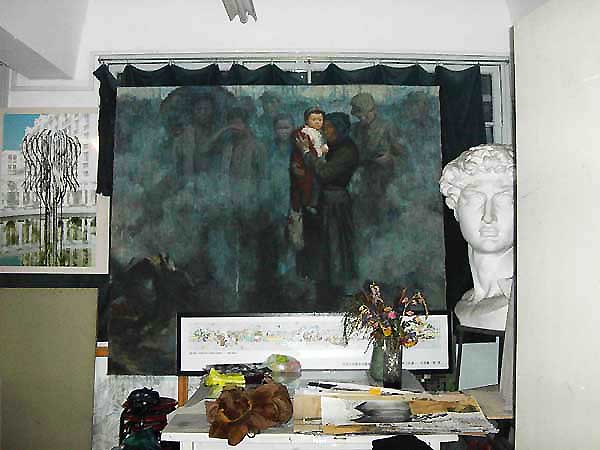 Painting of Prof. Liu 